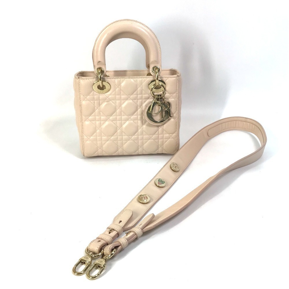 CHRISTIAN DIOR Cream Leather Shoulder Bag - Picture 16 of 16